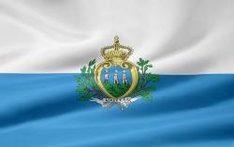 San Marino Flagge